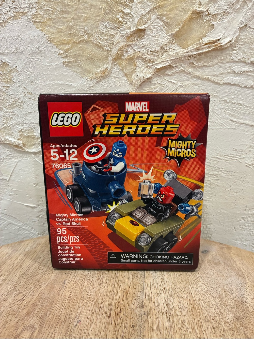 Lego Marvel Mighty Micros 76065 Captain America vs Red Skull 2016 Retired
